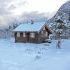 Norwegian Cabin In Snow Diamond Painting