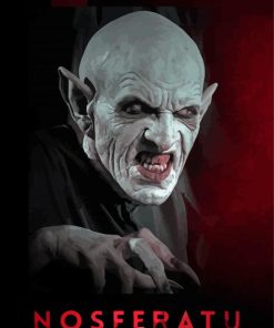 Nosferatu Horror Movie Poster Diamond Painting