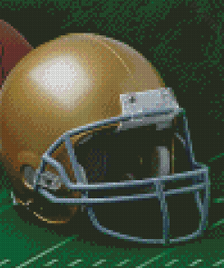 Notre Dame Football Helmet Diamond Painting