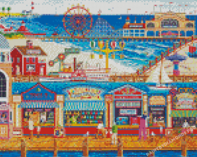 Ocean Summer Park Diamond Painting