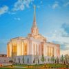 Ogden Utah Temple Diamond Painting