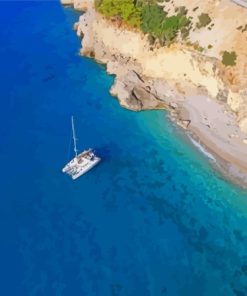 Oludeniz Beach Turkey Diamond Painting