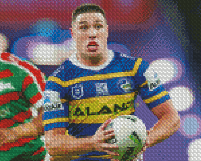 Parramatta Eels Vs Sydney Rabbitohs Diamond Painting