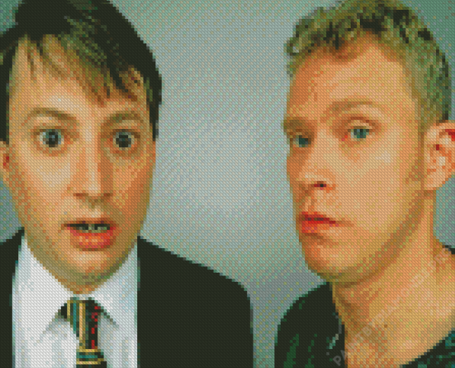 Peep Show Comedian Characters Diamond Painting