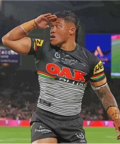 Penrith Panthers Rugby Team Player Diamond Painting