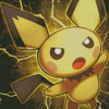 Pichu Pokemon Anime Diamond Painting