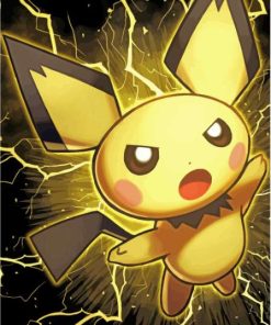 Pichu Pokemon Anime Diamond Painting