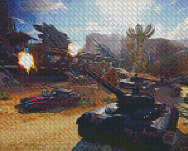 PlanetSide 2 Game Diamond Painting