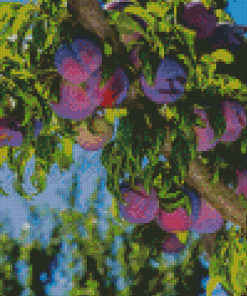 Plum Fruit Tree Diamond Painting