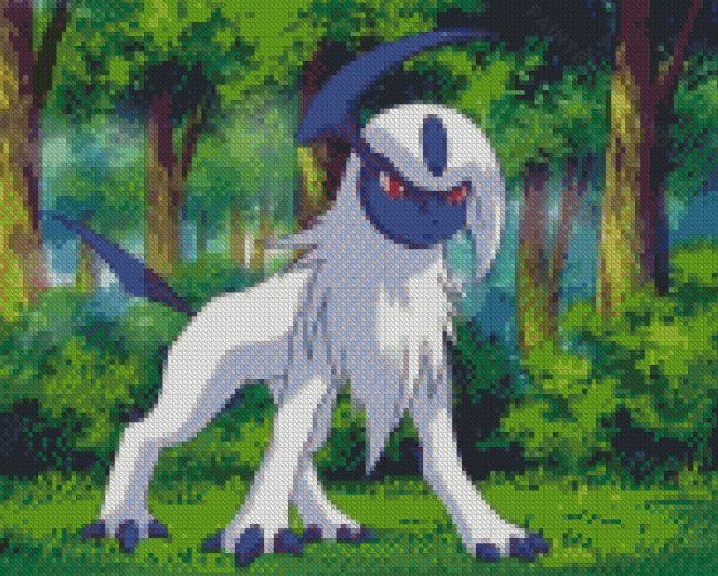 Pokemon Go Absol Diamond Painting