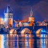 Prague By Night Diamond Painting