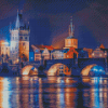 Prague By Night Diamond Painting