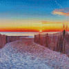 Rehoboth Sunset Beach Diamond Painting