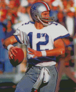 Roger Staubach Diamond Painting