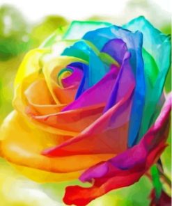 Roses Rainbow Diamond Painting