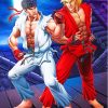 Ryu And Ken Anime Diamond Painting