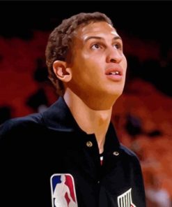 Sam Bowie Basketball Player Diamond Painting