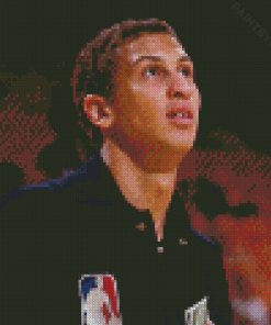 Sam Bowie Basketball Player Diamond Painting