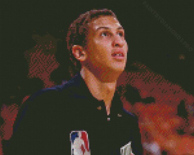 Sam Bowie Basketball Player Diamond Painting