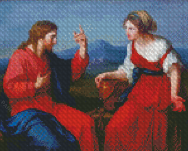 Samaritan Lady Diamond Painting