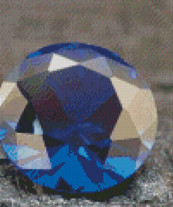 Sapphire Gemstone Diamond Painting