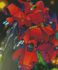 Sazabi Robot Diamond Painting