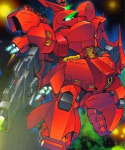 Sazabi Robot Diamond Painting