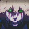 Scary Kisuke Urahara Face Diamond Painting