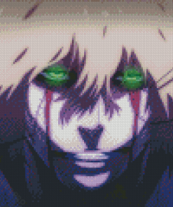 Scary Kisuke Urahara Face Diamond Painting