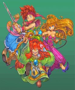 Secret Of Mana Game Characters Diamond Painting