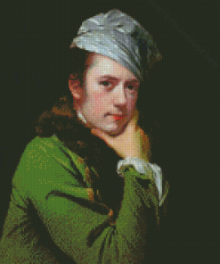 Self Portrait Joseph Wright Diamond Painting