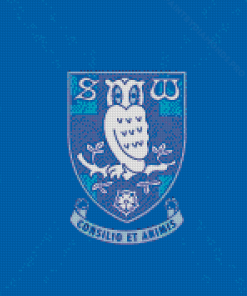 Sheffield Wednesday Badge Logo Diamond Painting