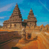 Shore Temple Chennai India Diamond Painting