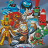 Skylanders Video Game Characters Diamond Painting