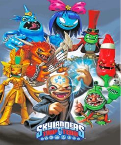 Skylanders Video Game Characters Diamond Painting