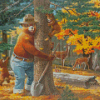 Smokey The Bear Diamond Painting