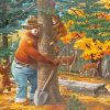 Smokey The Bear Diamond Painting