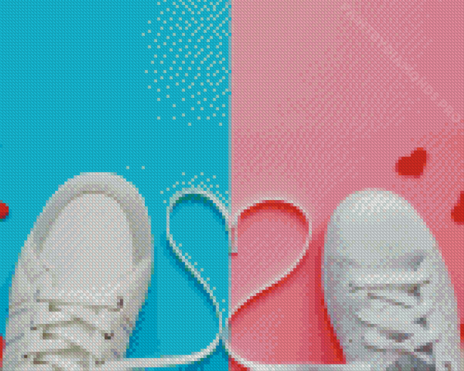 Sneakers Love Diamond Painting