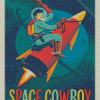 Space Cowboy Poster Diamond Painting