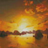 Sunrise Ha Long Bay Diamond Painting