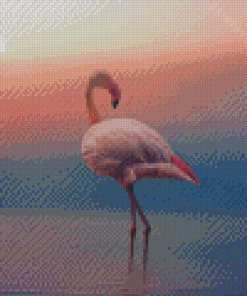 Sunrise Flamingo Diamond Painting