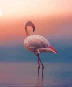 Sunrise Flamingo Diamond Painting