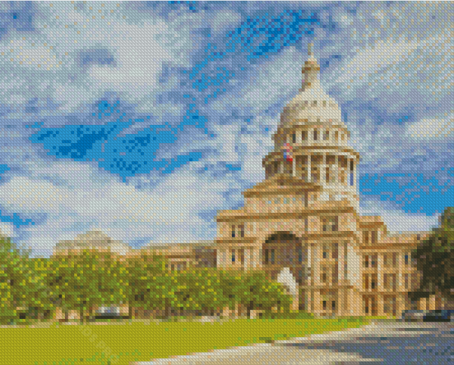 Texas Capital Diamond Painting