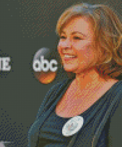 The Actress Roseanne Barr Diamond Painting