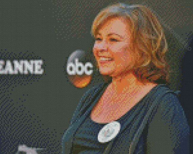 The Actress Roseanne Barr Diamond Painting