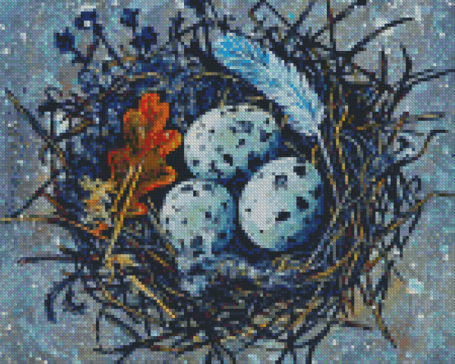 The Birds Nest Diamond Painting