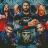 The Bloodline Professional Wrestlers Diamond Painting