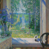 The Garden Window Art Diamond Painting