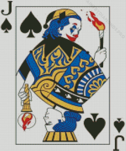 The Joker Card Art Diamond Painting