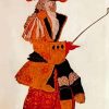 The Marchioness Hunting From Sleeping Beauty By Leon Bakst Diamond Painting